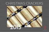 CHRISTMAS CRACKERSCHRISTMAS CRACKERS...are handmade in South Africa. Please note the following: • Prices are quoted including VAT • Prices are quoted excluding delivery • Crackers
