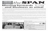 SPAN July 2018...SPAN St. Mary’s church endeavours to bring the love of God into the everyday lives of the people of Shortlands July 201 8 Year 3 Number 7 Moving forwards - and business