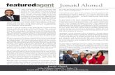 feature dagent Junaid Ahmedfeaturedagentmagazine.com/.../2019/02/Junaid-Ahmed.pdfJunaid Ahmed Junaid Ahmed Keller Williams Central 75 | Dallas, TX 832.275.1883 | junaid@kw.com | all