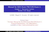 Manual for SOA Exam FM/CAS Exam 2.people.math.binghamton.edu/arcones/exam-fm/sect-7-10.pdf · 2009. 3. 18. · 2/78 Chapter 7. Derivatives markets. Section 7.10. Swaps. Swaps Deﬁnition