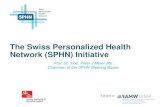 Swiss Personalized Health Network4 Personalized Medicine –Personalized Health “Personalized medicine is a strategy to prevent, diagnose, and treat diseases so as to achieve an