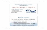 New Water Quality Goals · 2016. 3. 29. · Water Boards Training Academy, Course WQG101: Water Quality Goals Jon B. Marshack, D.Env., Office of Information Management & Analysis