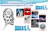 NABAR communications and office automation Products PVT. LTD3.imimg.com/data3/IE/QT/MY-1741177/cl_nabarcom.pdf · 2020. 1. 21. · NABAR communications and office automation Products
