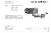Controllable Multi layer diaphragm pump Series C 409.2 ML · 2016. 6. 21. · not relieve the user from reading the complete instruc-tions! 1.1 Electric supply The sera diaphragm