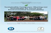 Sustainable Campuses: Sharing our Knowledge for Social and … · 2018. 6. 25. · Sustainable Campuses: Sharing our Knowledge for Social and Environmental Sustainability Project’s