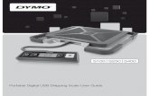S100 | S250 | S400 - DYMOdownload.dymo.com/dymo/user-guides/Scales/S100_S250_S400...1 DYMO® Portable Digital USB Shipping Scale Your new DYMO® Portable Digital USB Shipping Scale