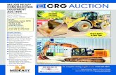 MAJOR HEAVY CONSTRUCTION AUCTION EQUIPMENT AUCTION · 2014 AMPAC P-33 Walk-Behind Diesel Trench Roller, 33" wide, on board controls. TRUCKS & TRAILERS (2) 2016 PETERBILT 567-115 Tri-Axle