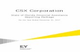 CSX Corporation - Florida Auditor General rpts/2017...Appendix CSX Corporation (CSX) Consolidated Financial Statements, Supplementary Data, and Unmodified Audit Opinion prepared in