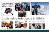 New Legislative Advocacy & SB63alaskatca.org/wp-content/uploads/2015/06/Saturday-J... · 2017. 5. 12. · Legislative Advocacy, and I love to explore Alaska and Fish! – I am here