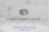 ANd CONsOLidATEd fiNANCiAL sTATEmENTs 2017 · 2020. 6. 28. · Established in accordance with Amiri Decree on 5 Nov. 1968 Paid up capital KD 73,330,387 C.R.1532 - P.O. Box 20581,Safat,13066