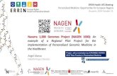 Navarra 1,000 Genomes Project (NAGEN 1000): An example of ... · Navarra 1000 Genomes Project (NAGEN 1000): NAVARRABIOMED BIOMEDICAL RESEARCH CENTRE Complejo Hospitalario de Navarra