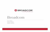 AVGO Broadcom FinalRevisions - Washburn University · • AVGO is the industry leader in high‐density, high‐speed optical interconnects for wired networking applications such