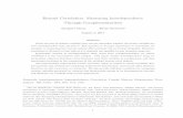 Beyond Correlation: Measuring Interdependence Through ...bhs675/SSO.pdfBeyond Correlation: Measuring Interdependence Through Complementarities Margaret Meyer Bruno Strulovici August