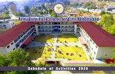Schedule of Activities 2020 - Army Burn Hall College schedule Book 2020.pdf · MSc + MBA Trip to Isl & Murree Colour Day + Admis-sion Campaign Pre-University Exam MSc (6-23) Test-I