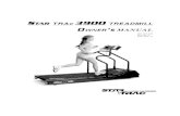 STAR TRAc 3900 TREADMILL - SPORTSMITH · use your treadmill where aerosol (spray) products are being used or where oxygen is being administered. Donotrunthe equipmentwiththe motor