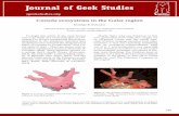 Journal of Geek Studies - WordPress.com · 2019. 11. 27. · CORSOLA AND CORALS Corsola’s first appearance on the fran-chise was on Gen II, the famed Gold and Sil- ver games (Fig.
