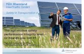 The agri-motive safety performance integrity level – Or how …ifev.rz.tu-bs.de/SiT_SafetyinTransportation/SiT11/...TÜV Rheinland InterTraffic GmbH - Transport Safety Consult The