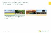SaskEnergy Retiring Allowance Plan€¦ · In my opinion, the financial statements present fairly, in all material respects, the financial position of the SaskEnergy Retiring Allowance