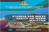 Full page photo...Muara Sungai dan v) Kelas R: Rekreasi, buku ini juga menyediakan rumusan asas Indeks Kualiti Air Marin Malaysia (IKAMM). Indeks ini menyediakan cara yang mudah untuk