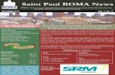 New Saint Paul BOMA News · 2016. 12. 5. · BOMA St. Paul is very fortunate to have a public sector committed to working with our members for the common good of our city. We are