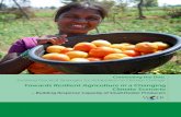 Towards Resilient Agriculture in a Changing Climate Scenario...Towards Resilient Agriculture in a Changing Climate Scenario Written on behalf of WOTR by: Dipak Zade, K. Bhavana Rao,