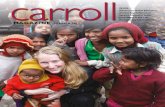 INSIDE carroll Advancing Global Education Alumni Trip ...€¦ · SUMMER 2015 I CARROLL MAGAZINE You may notice a new look to the Carroll Magazine this issue. Drawing inspiration