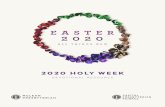 2020 HOLY WEEK - Capital Pres Family · The purpose of this guide is to give our Capital Pres Family a supplemental resource for midweek worship. Within these pages, you'll discover