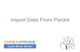 Import Data From Pardot - Openprise · Create a Pardot Data Source Click on “Add Data Source” to create a new data source . Pick “Salesforce Pardot” and click on “Authenticate”