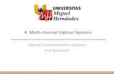 4. Multi-channel Optical Systems - ... Lecture 4: Multi-channel Optical Systems 2 Optical Communication Systems and Networks Fiber-Optic Communications Systems Govind P. Agrawal, Chapter