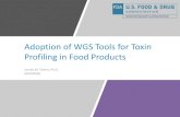 Adoption of WGS Tools for Toxin Profiling in Food Products€¦ · PowerPoint Presentation Author: Cory Grabow Created Date: 10/24/2018 9:46:51 AM ...