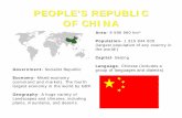 PEOPLE’S REPUBLIC OF CHINA · Greek immigration to Canada in the 20th century: the early 1900s, 1931-44, and 1946-74. In the early 1900s, poverty and political persecution pushed