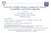 Overview of High Intensity Gamma-ray Source – Capabilities ...faculty.virginia.edu/PSTP2013/Talks/HIGSCapabilities...Capabilities and Future Upgrades Y. K. Wu FEL Laboratory, TUNL