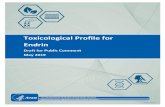 Toxicological Profile for Endrin · Debasis Bagchi, Ph.D., MACN, CNS, MAIChE, Chief Scientific Officer at Cepham Research ... profile, ATSDR conducted a literature search focused