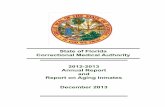 State of Florida Correctional Medical Authority 2012-2013 ...€¦ · 2012-2013 Annual Report 10 Current Functions The CMA is a comprised of a seven member volunteer board of appointed