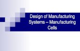 Design of Manufacturing Systems Manufacturing Cellsmy.liuc.it/MatSup/2017/N91328/Design of Manufacturing... · 2018. 4. 27. · When cellular manufacturing is applied, it may lead