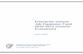 Enterprise Ireland Job Expansion Fund 2010-2012 (Interim ... · Job Expansion Fund 2010-2012 (Interim Evaluation) April 2015 Department of Jobs, Enterprise and Innovation An Roinn