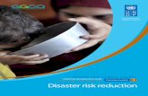 GENDER AND CLIMATE CHANGE 3 Disaster risk reduction · a product of “the combination of an exposed, vulnerable and ill-prepared population or community with a hazard event” (UNISDR