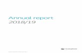Annual report 2018/19 Relations/Announceme… · placed great emphasis on ensuring talent develop-ment and preserving Coloplast’s culture and val-ues, we now have a leadership team