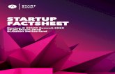 STARTUP FACTSHEET€¦ · Access Pub Crawl & Afterparty APPLICATION BASED START Summiteer START Factor Background Sessions START Speeddating Workshops Accomondation (first come, first