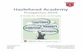 Hazlehead Academy · The school motto is Ad Altiora Tendo I strive toward higher things We hope all pupils at Hazlehead Academy, as they progress through school and grow into young