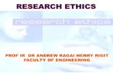 ETHICS CASE STUDIES - Universiti Malaysia Sarawak Ir Dr... · Ethics in science are primarily learned informally through mentors and by observing the behaviour of those around us.