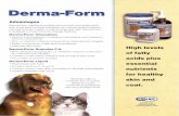 Home | Lloyd Inc. · 15/06/2012  · Advantages Derma-Form nutritional supplements provide polyunsaturated fatty acids plus nutrients necessary for improv ng and maintain- ng coat