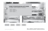 USER INSTRUCTIONS - Grundig · 1.5ompliance with RoHS Directive: C The product you have purchased complies with EU RoHS Directive (2011/65/EU). It does not contain harmful and prohibited