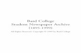 Bard College Student Newspaper Archive Observer/LO82_03_01.pdfand attempted impeachment proceedings. . .] Page 8 Visiting Lecturer Alan Geyer Brings Nuclear War Home to Bard P. J.