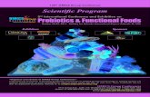 Scientific Program · Probiotics & Functional Foods Exhibitors Sponsors. Page 2 Track 1: Introduction to Probiotics Track 3: Current Research and Future Perspectives on Probiotics