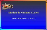 Motion & Newton’s Laws - Ms Gandlamgandla.weebly.com/uploads/1/0/0/5/10050704/motion__newtons_la… · Newton’s 3 Laws of Motion State Objective 2.f. What is a Force? • Force