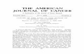 THE AMERICAN JOURNAL OF CANCER · 2012. 4. 23. · THE AMERICAN JOURNAL OF CANCER A Continuation of The Journal of Cancer Research VOLUME XVI JULY, 1932 NUMBER 4 CANCER OF THE LUNG