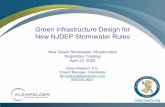Green Infrastructure Design for New NJDEP Stormwater Rules · Green Infrastructure Design for New NJDEP Stormwater Rules New Green Stormwater Infrastructure Regulatory Training. April