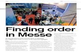 Finding order in Messe - DDC · Finding order in Messe As Aircraft Interiors Expo touches down in Hamburg, the Inflight team looks at some of the expected highlights. Hamburg will