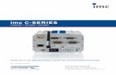2014 imc C-SERIE eng - instrumentation.it · imc C‑SERIES systems are up to the toughest data acquisition challenges. In addition to the universal CS‑7008 and CL‑7016 models,
